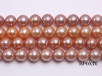 Selected AAA 11-12mm Natural Round Edison Pearl loose String