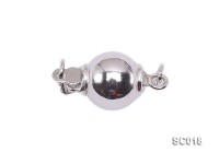8mm Single-strand Sterling Silver Ball Clasp