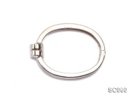 22*30mm Single-strand Magnetic Sterling Silver Clasp