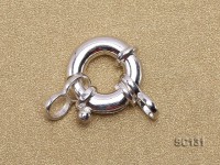 13mm Single-strand Sterling Silver Clasp