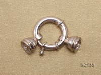20mm Single-strand Sterling Silver Clasp