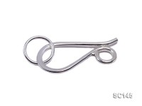 12x26mm Single-strand Sterling Silver Clasp