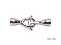 36mm Single-strand Sterling Silver Clasp