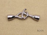 36mm Single-strand Sterling Silver Clasp
