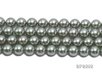 Wholesale 16mm Green Round Seashell Pearl String