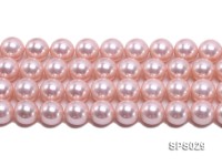 Wholesale 16mm Pink Round Seashell Pearl String