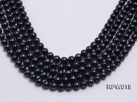 Wholesale 11mm Peacock Round Freshwater Pearl String