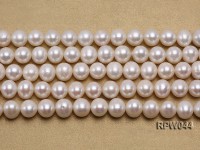 Wholesale 11-12mm White Round Freshwater Pearl String
