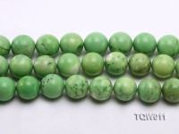 Wholesale 17mm Round Green Turquoise Beads String