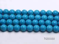Wholesale 16mm Round Blue Turquoise Beads String