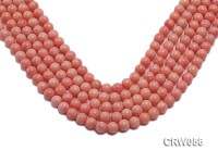 Wholesale 8mm Round Pink Coral Beads Loose String