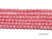 Wholesale 7.5mm Round Pink Coral Beads Loose String