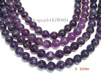 Wholesale 11.5mm Round Translucent Amethyst Beads String