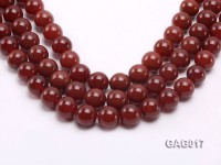 wholesale 16mm round red agate strings