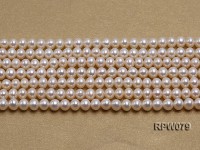 Wholesale AAAAA 5-6mm Classic White Round Freshwater Pearl String