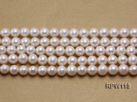 Wholesale 8.5-9mm Classic White Round Freshwater Pearl String