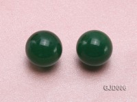 Wholesale 16mm Round Green Jade Beads