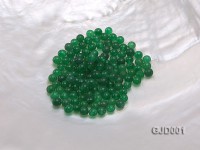 Wholesale 4mm Round Green Jade Beads