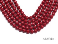 Wholesale 10mm Round Red Coral Beads Loose String