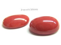 Wholesale 15x20mm Oval Red Loose Coral Beads