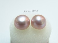 Wholesale Cards of 10-10.5mm Lavender Flat Pearls—27 Pairs