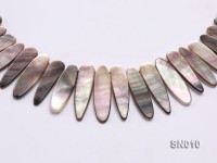 10×18-10x35mm Natural Shell Pieces Necklace