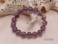12mm Round Ametrine Beads elasticated Bracelet