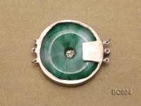 40mm Three-Row  jade clasp