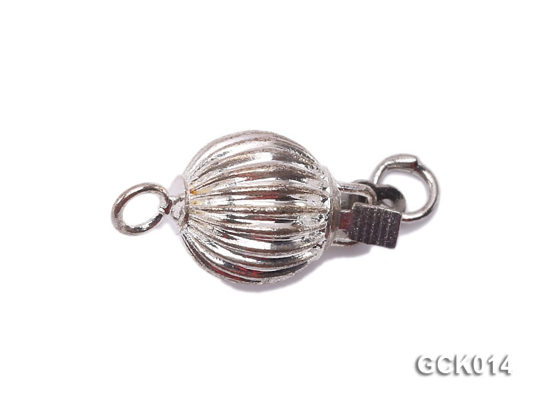8mm Single-strand Lantern-shaped Gilded Clasp