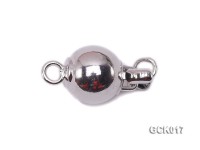 8mm Single-strand Gilded Ball Clasp