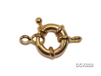 11mm Single-strand Gilded Clasp