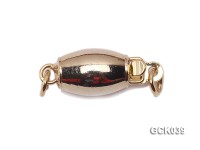 6x9mm Single-strand Gilded Clasp