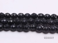wholesale 10mm faceted round Blue Sand Stone strings