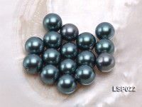 Wholesale 12mm Dark Blue Round Seashell Pearl Bead