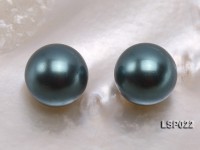 Wholesale 12mm Dark Blue Round Seashell Pearl Bead