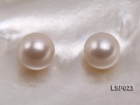 Wholesale 10-11mm White Round Seashell Pearl Bead