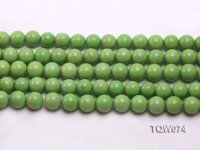 Wholesale 10mm Round Green Turquoise Beads String