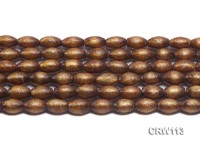 Wholesale 7.5x13mm Drum-shaped Golden Coral Beads Loose String
