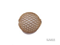 17mm Huge Round Golden Gilded Hollowed-out Beads Accessories