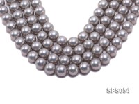 Wholesale 16mm Round Grey Seashell Pearl String