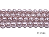 Wholesale 16mm Lavender Round Seashell Pearl String