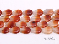 wholesale 9x15mm red drop agate strings