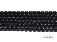 wholesale 9mm round black agate strings