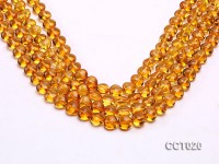 Wholesale 10mm Heart-shaped Citrine Beads String