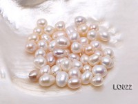 Wholesale 10x15mm Classic White Drop-shaped Loose Freshwater Pearls