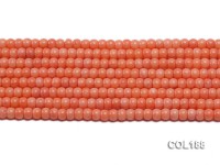 Wholesale 4x5mm Orange Flat Coral Beads Loose String