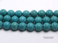 Wholesale 20mm Round Blue Turquoise Beads String