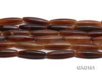 wholesale 8x40mm oval agate strings