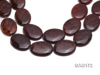 wholesale 30X40mm oval agate pieces strings