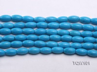 Wholesale 8×13.5mm Oval Blue Turquoise Beads String